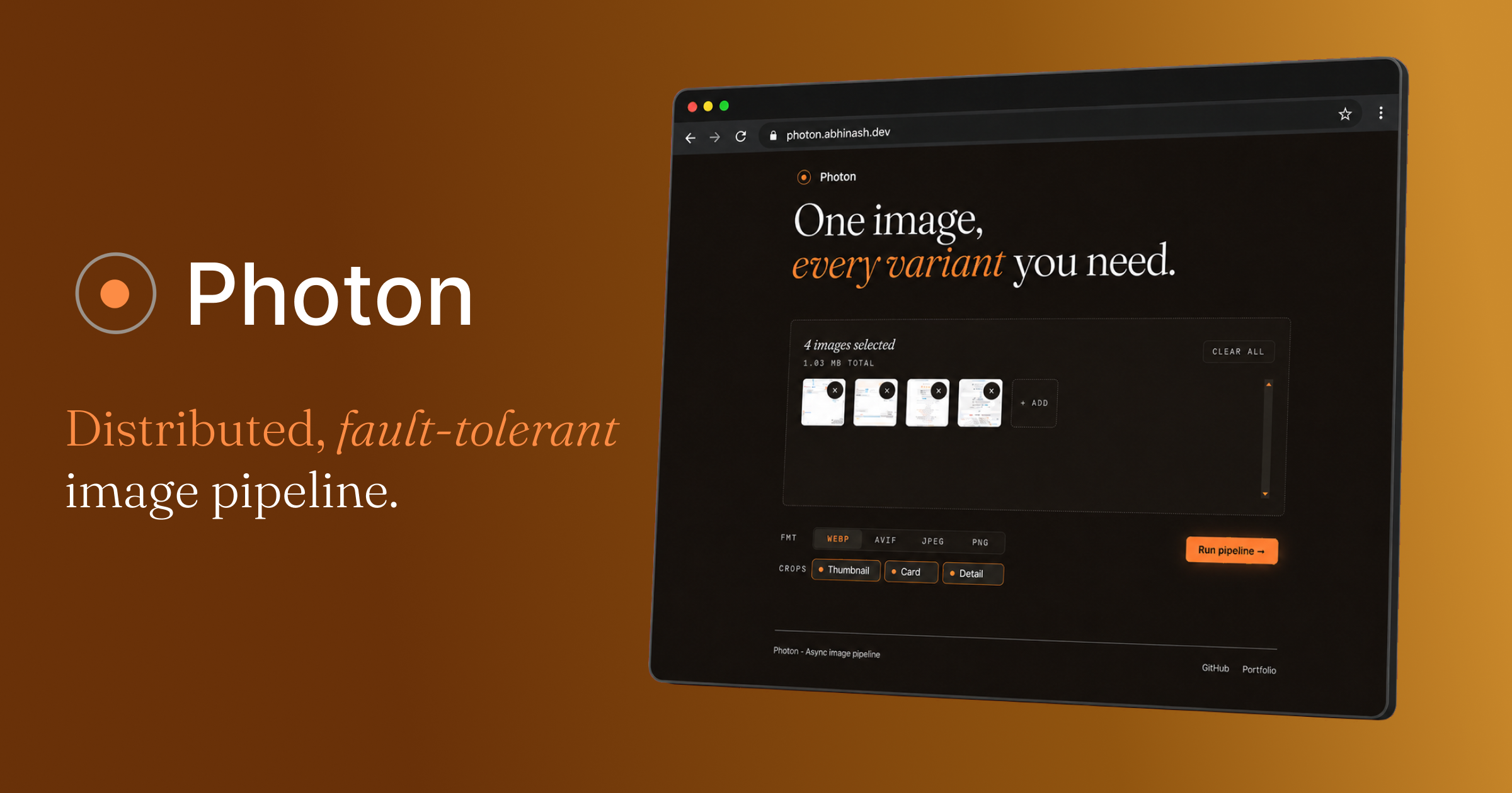 Photon | Distributed, fault-tolerant image pipeline
